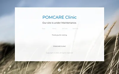 pomcareclinic.com snapshot
