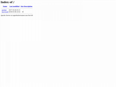 sugarbutterrunner.com snapshot