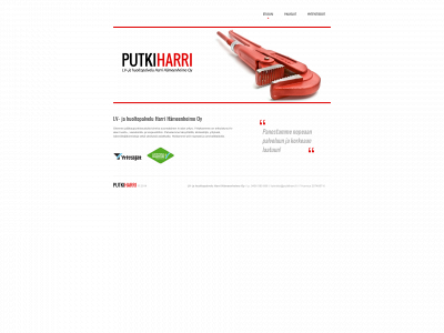 putkiharri.fi snapshot