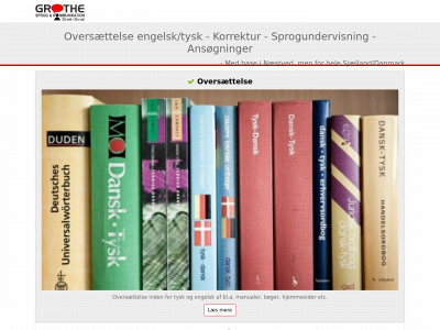 grothesprog.dk snapshot