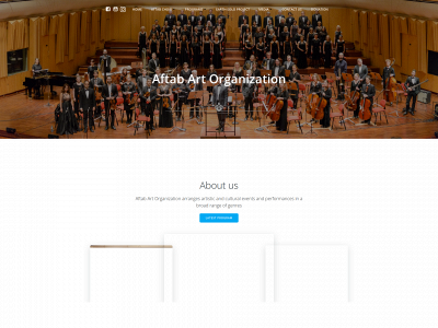 aftabartorganization.com snapshot