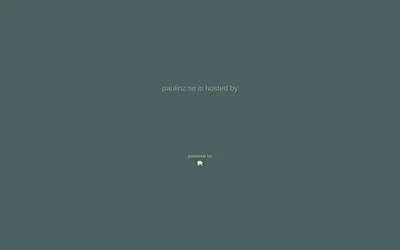 paulinz.se snapshot