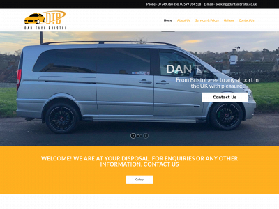 dantaxiairport.co.uk snapshot