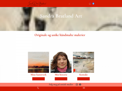 sandrabratland.com snapshot