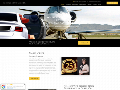 rockstarlimo209.com snapshot