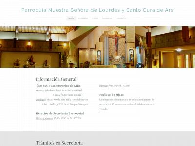 www.parroquia-lourdes.com snapshot