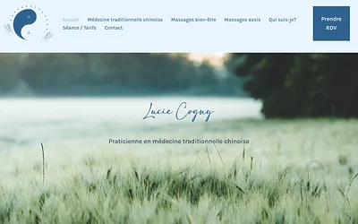luciecogny.fr snapshot