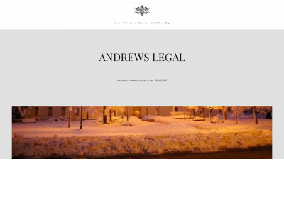andrewslegal.org snapshot
