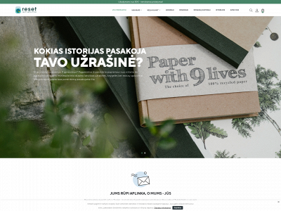 resetshop.lt snapshot
