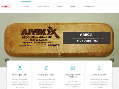 amicx.ca snapshot