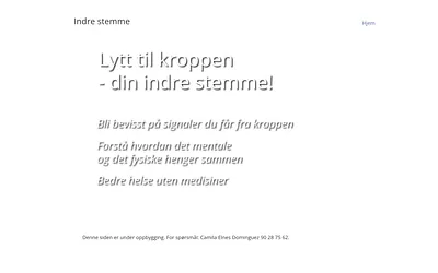 indrestemme.no snapshot
