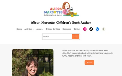 www.alisonmarcotte.com snapshot