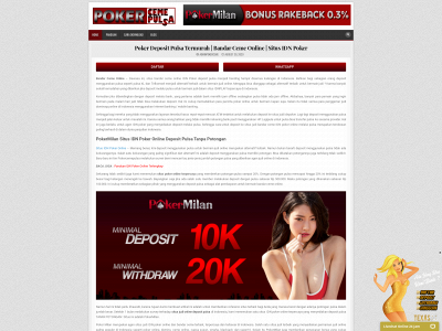 pokercemepulsaa.com snapshot