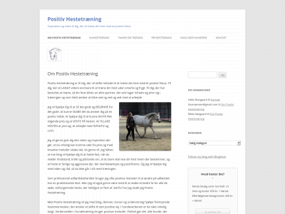 positivhestetraening.dk snapshot