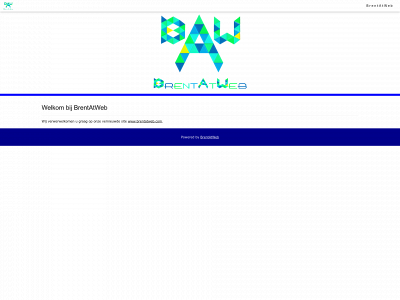 brentatweb.be snapshot