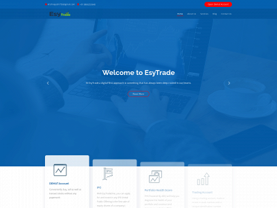 esytrade.in snapshot