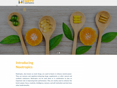 nifty-nootropics.com snapshot