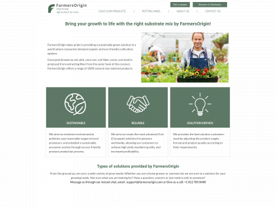 farmersorigin.com snapshot