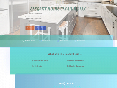 eleganthomecleaning.com snapshot