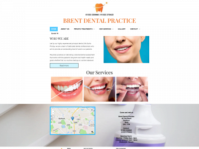 brentdental.com snapshot