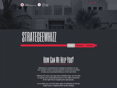 strategeewhizz.com snapshot