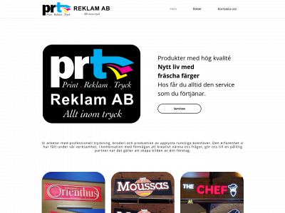 prtreklam.se snapshot