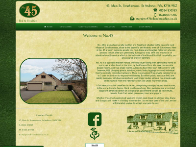 no45bedandbreakfast.co.uk snapshot