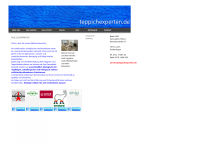 teppichexperten.de snapshot
