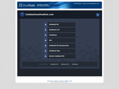 calabashseafoodhut.com snapshot