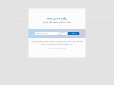 mystoryisvalid.com snapshot