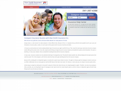 alansmithinsurance.com snapshot