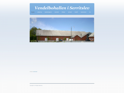 vendelbohallen.dk snapshot