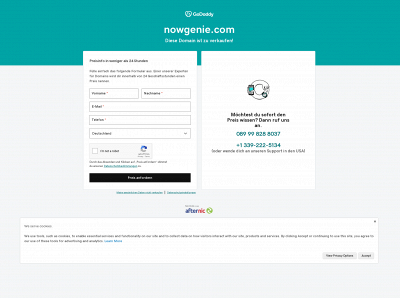 nowgenie.com snapshot