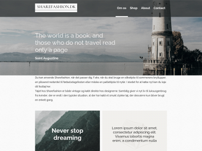 sharefashion.dk snapshot