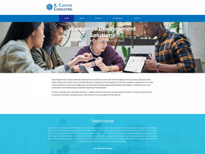 kcarterconsulting.com snapshot