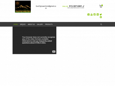 suncitylawncare.com snapshot