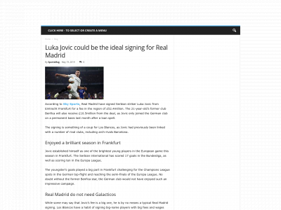 sportsmagazinetv.com snapshot