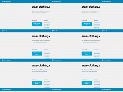 aram-clothing.nl snapshot