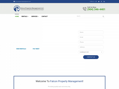 falconpropertiesfl.com snapshot