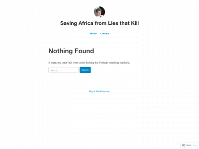 savingafricafromliesthatkill.com snapshot