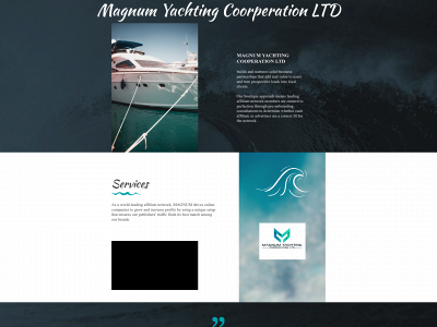 magnum-yachting.com snapshot