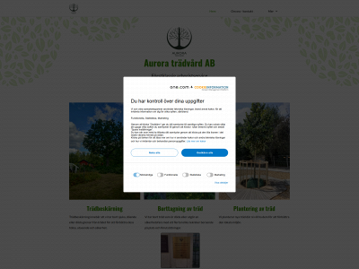 auroratradvard.se snapshot