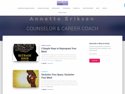 annetteeriksen.com snapshot