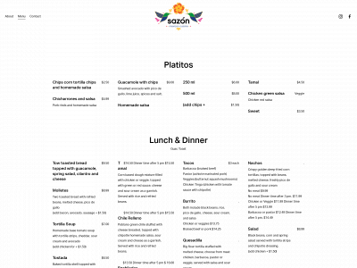 sazon.ca snapshot
