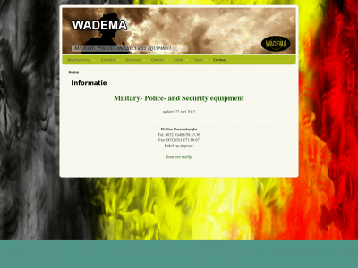 wadema.be snapshot