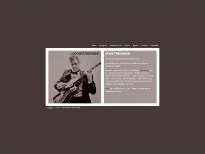 leonardaxelsson.com snapshot