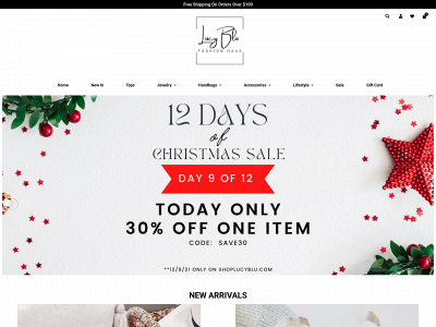 shoplucyblu.com snapshot
