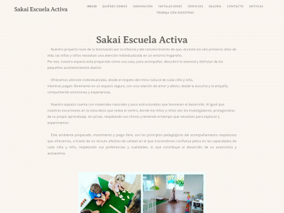sakaiescuelaactiva.com snapshot
