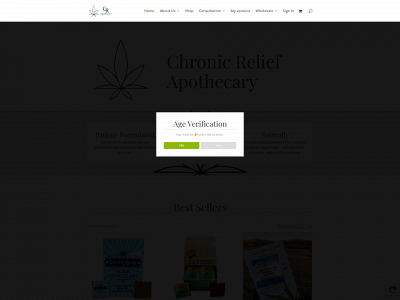 www.chronicreliefapothecary.com snapshot