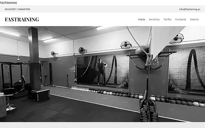fastraining.es snapshot